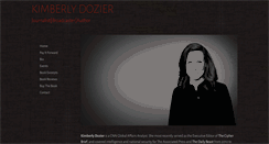 Desktop Screenshot of kimberlydozier.com